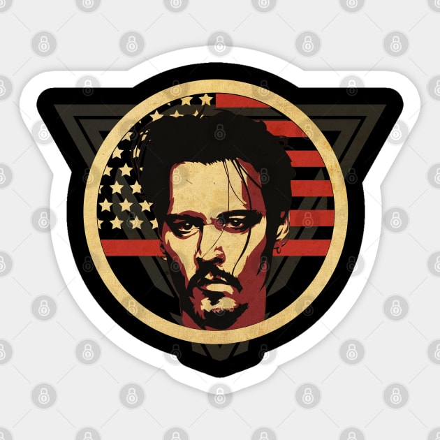 American Movie Sticker by CTShirts